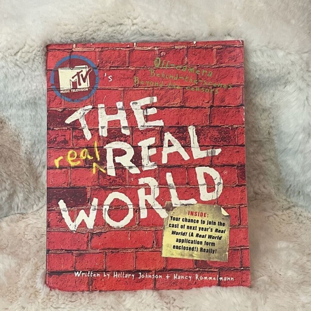 MTV The Real World Hardcover Book Gossip Photos Interviews by Johnson Rommelmann